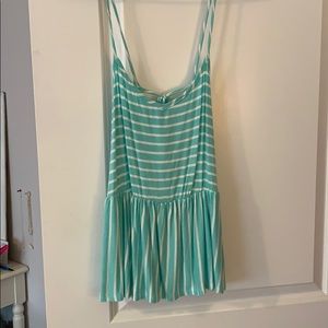 LA hearts striped tank top